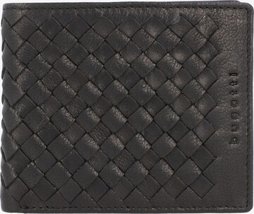 bugatti Wallet in Black: front