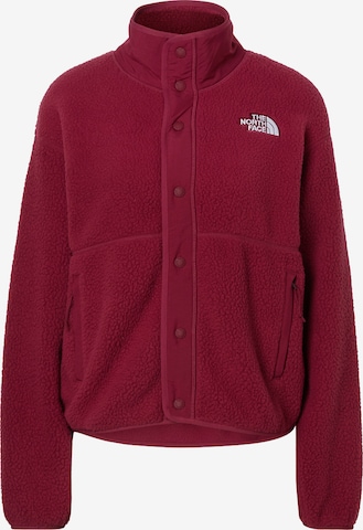 THE NORTH FACE Funktionsfleecejacke 'CRAGMONT' in Rot: Vorderseite
