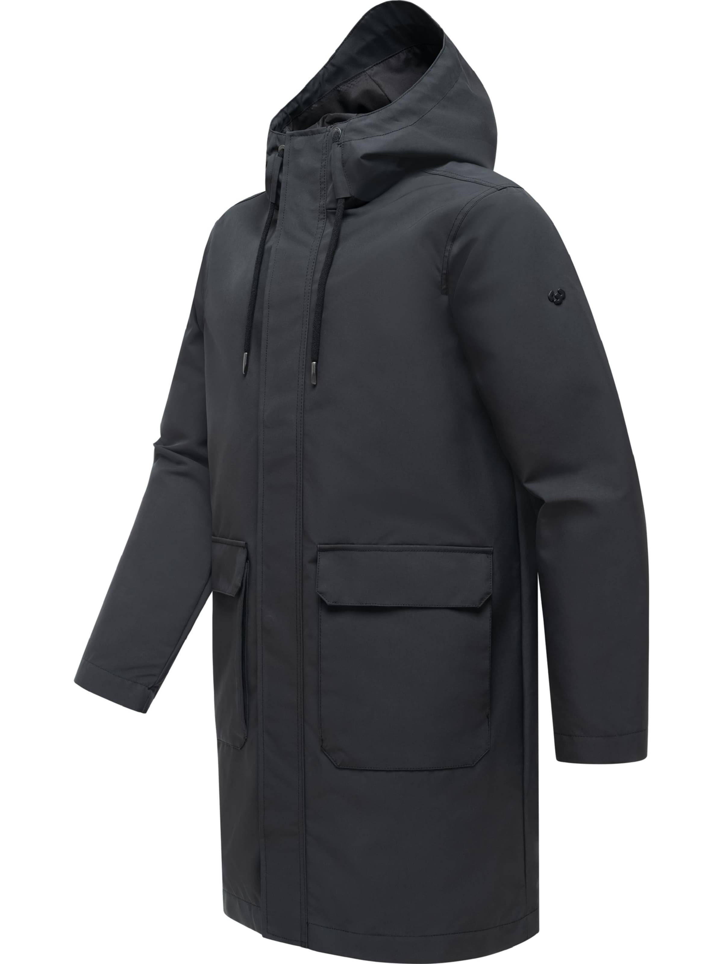 Ragwear Outdoorjacke in Schwarz