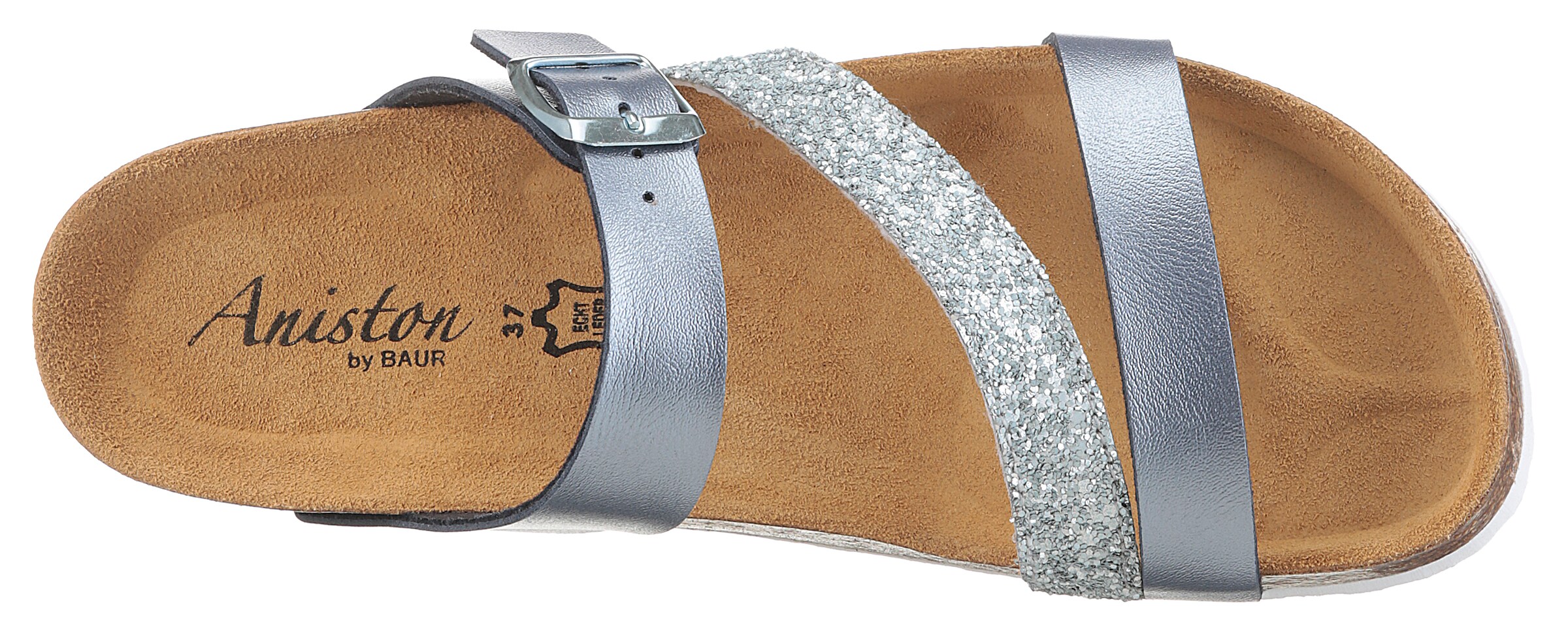 Aniston Mules in Blue