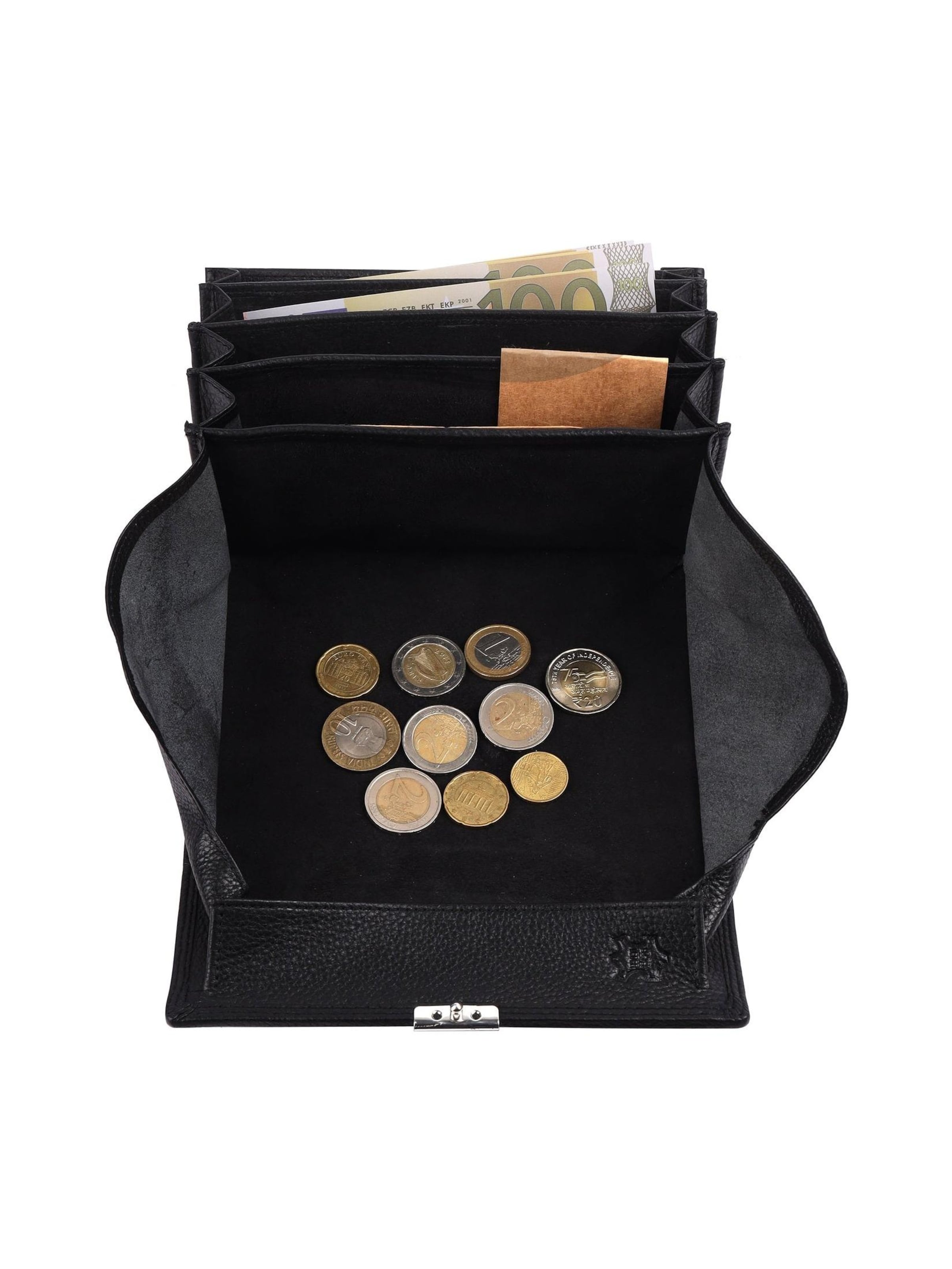 Benthill Portemonnaie 'Kellnerbörse'‌‌‌‌‌‌‌‌‌ in Schwarz