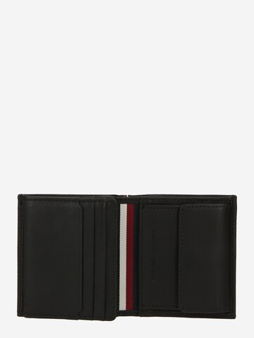 TOMMY HILFIGER Portemonnaie in Schwarz