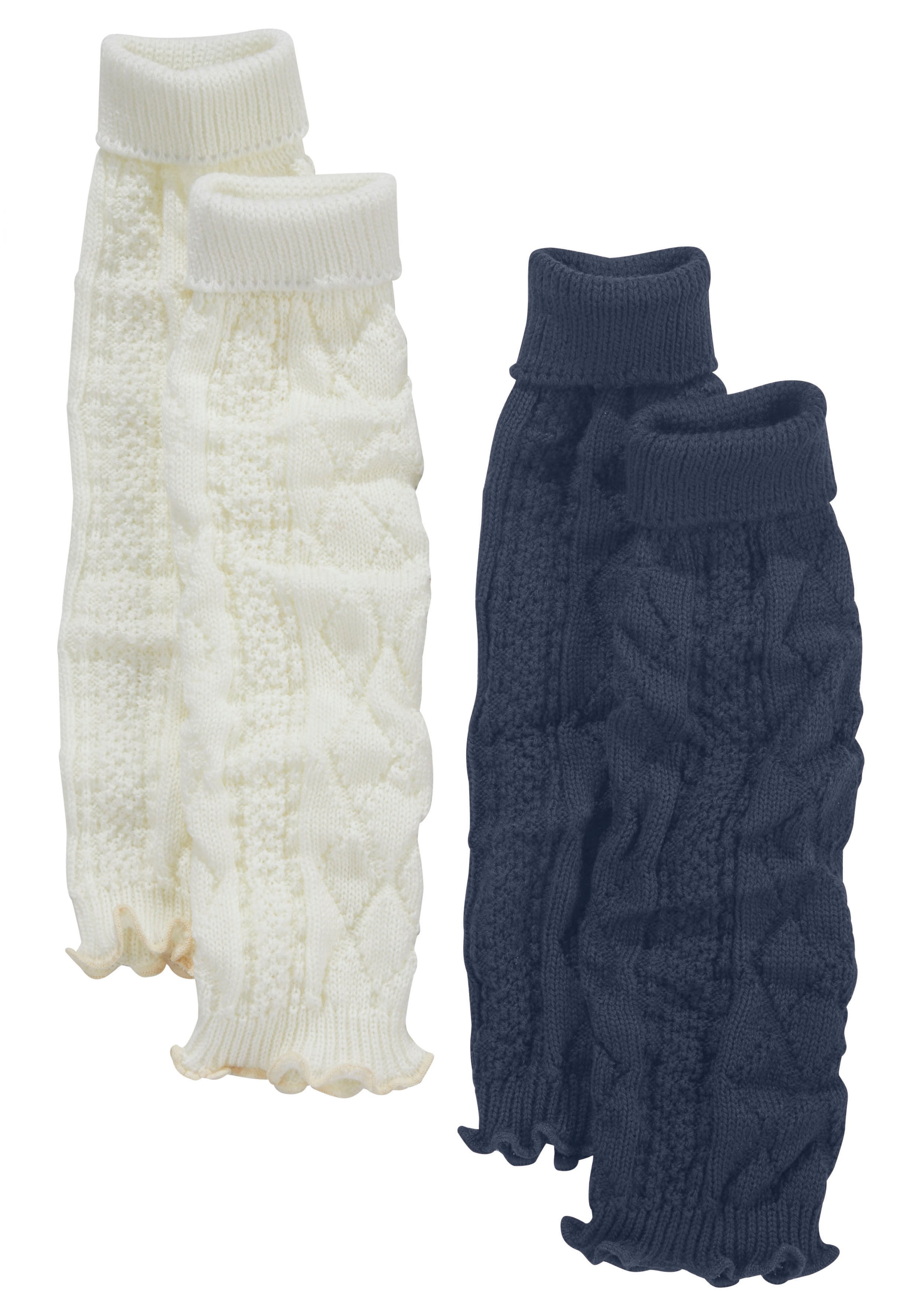 LAVANA Stulpen in Blau: Vorderseite