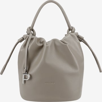 Picard Beuteltasche 'Dumpling Petite' in Grau: Vorderseite