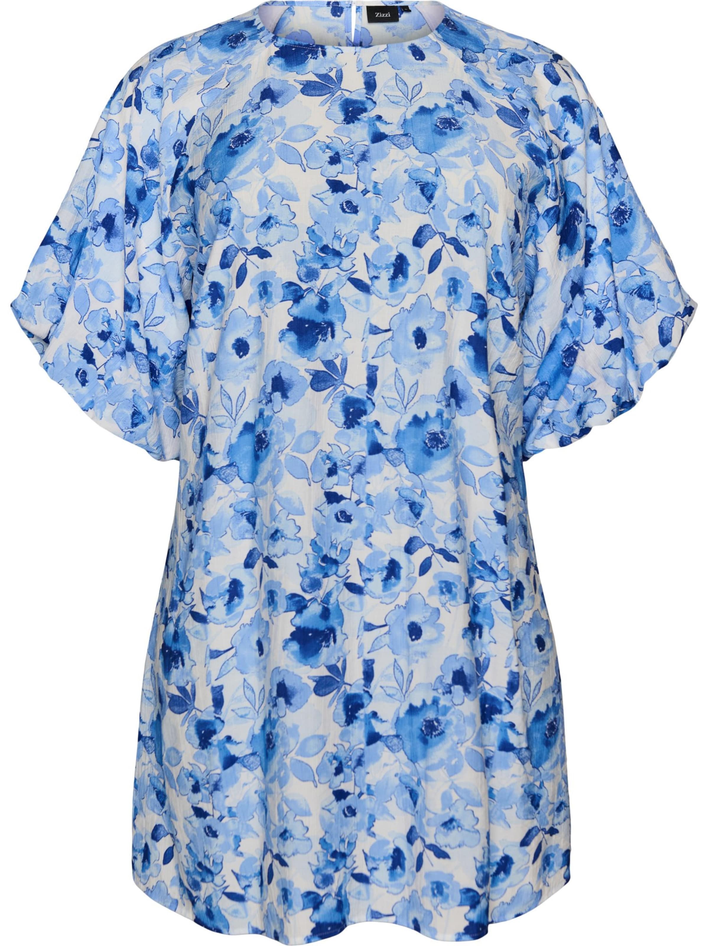 Zizzi Dress 'Vsol' in Blue: front