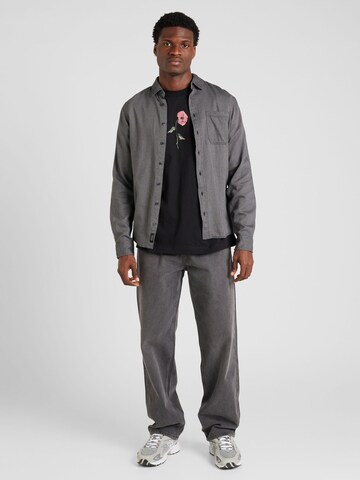 BLEND Regular Fit Hemd in Schwarz