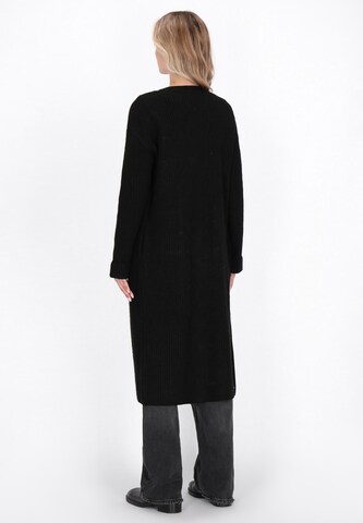 DreiMaster Vintage Gebreid vest 'Vintage' in Zwart