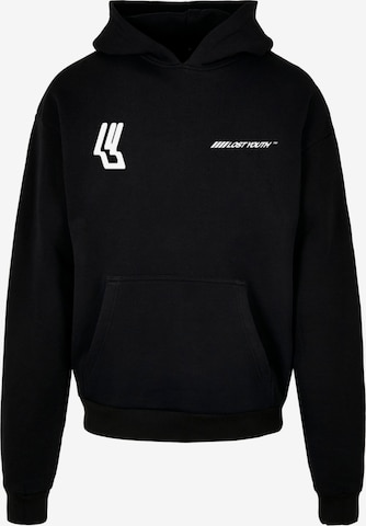 Lost Youth Sweatshirt in Zwart: voorkant