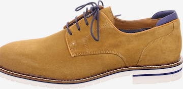 ARA Lace-Up Shoes in Yellow: front