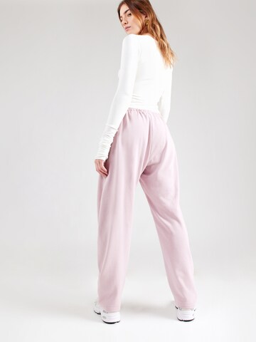 Loosefit Pantalon Monki en rose