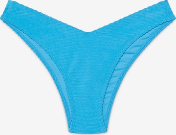 Bas de bikini Calvin Klein Swimwear en bleu : devant