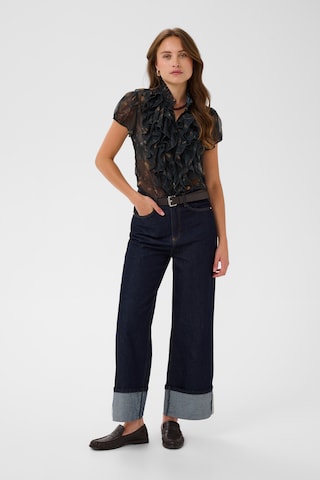 SAINT TROPEZ Blouse in Zwart