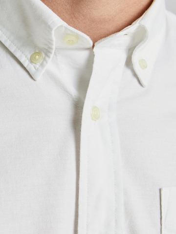 JACK & JONES Regularny krój Koszula 'Brook' w kolorze biały