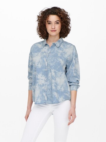 ONLY Bluse  'AVERIE' in Blau