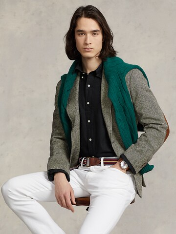 Coupe regular Chemise Polo Ralph Lauren en noir