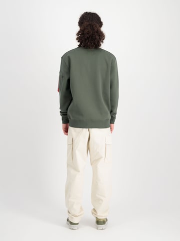 Felpa di ALPHA INDUSTRIES in verde