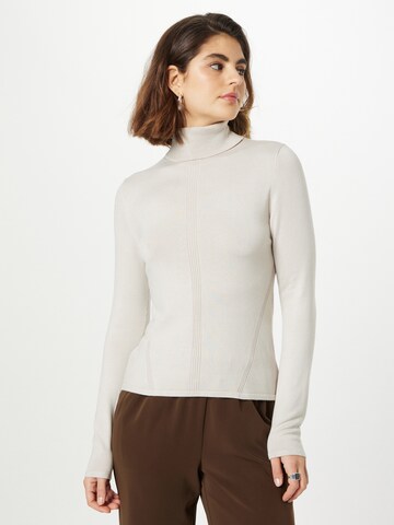 Pull-over COMMA en beige : devant