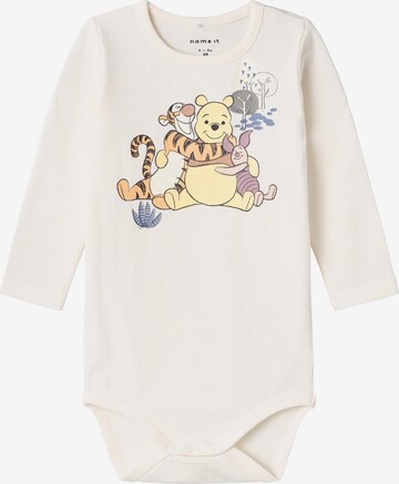 NAME IT - Pijama entero/body 'DRENI' en beige: frente