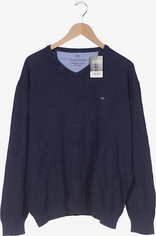 FYNCH-HATTON Sweater & Cardigan in XXXL in Blue: front