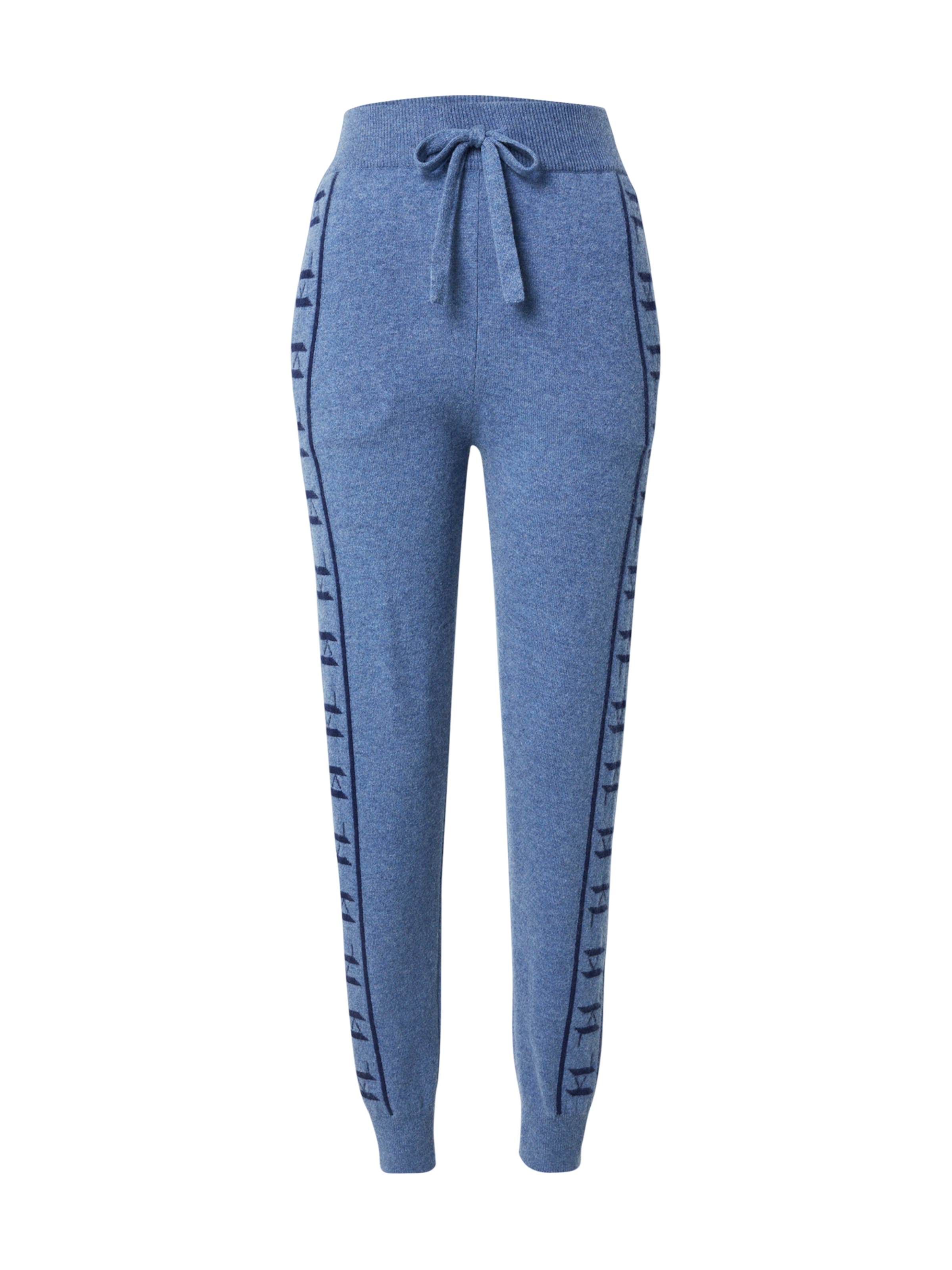 Karl Lagerfeld Pidžaamapüksid, värv sinine: eest vaates