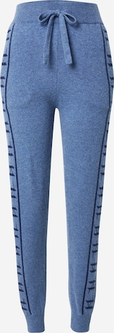 mėlyna Karl Lagerfeld Pižaminės kelnės: priekis