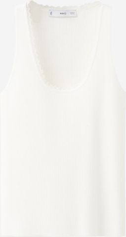 MANGO - Top 'ASAD' en beige: frente
