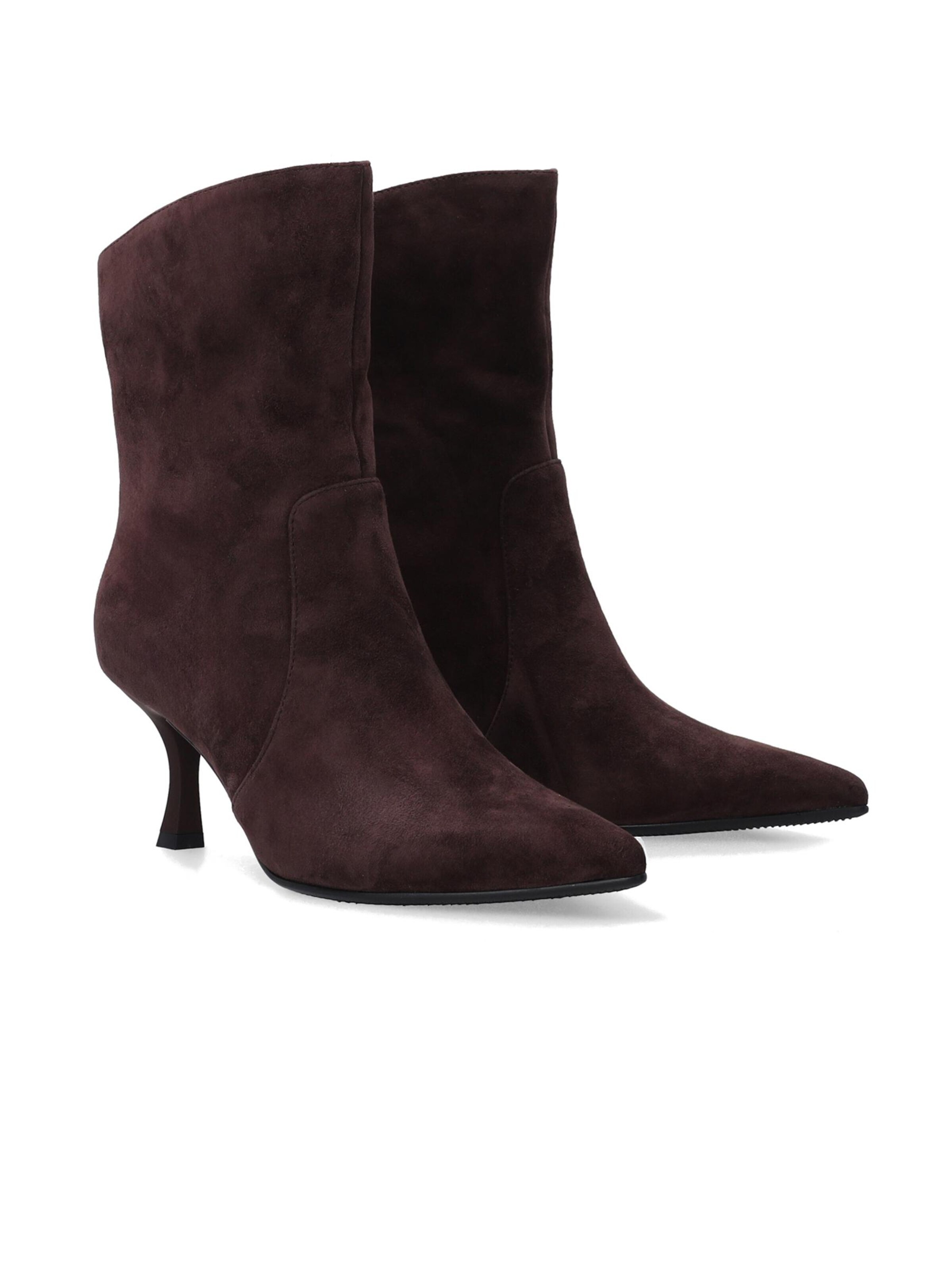 VENEZIA Boots 'Braune Wildleder Damenstiefel mit Stiletto-Absatz 41'‌‌‌‌‌‌‌‌‌‌ in Braun