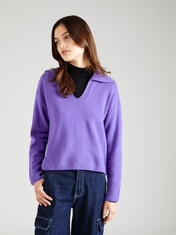 UNITED COLORS OF BENETTON Sweater in Purple: front