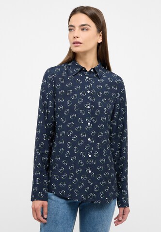 ETERNA Blouse in Blue: front