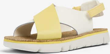 CAMPER Sandals 'Oruga' in Yellow: front