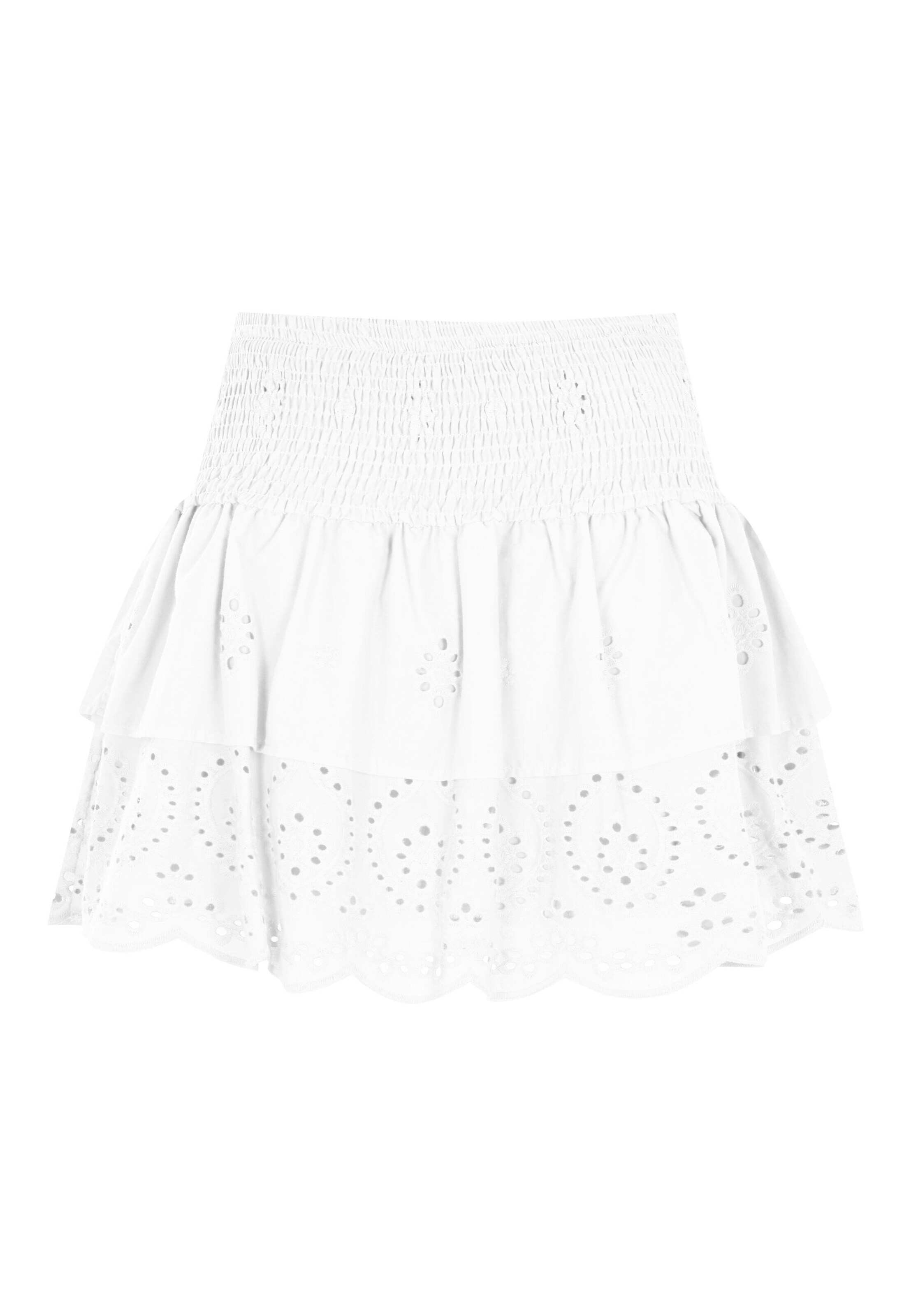 FRESHLIONS Rok 'Samantha' in Wit