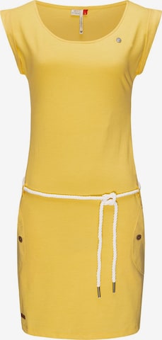 Ragwear Summer dress in Yellow: front