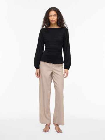 VILA Bluse 'VIINGRID' i sort