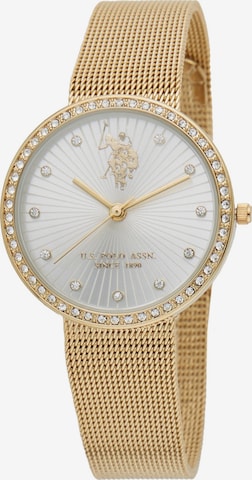 U.S. POLO ASSN. - Reloj analógico 'Giselle' en amarillo: frente