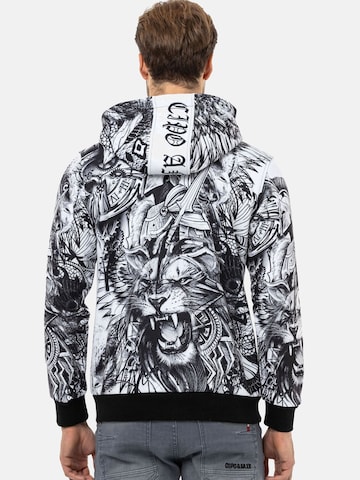 Veste de survêtement CIPO & BAXX en blanc