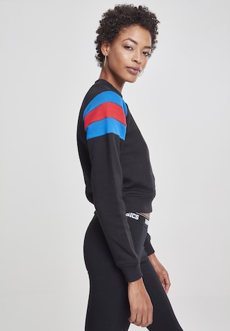 Urban Classics Sweatshirt in Black: front