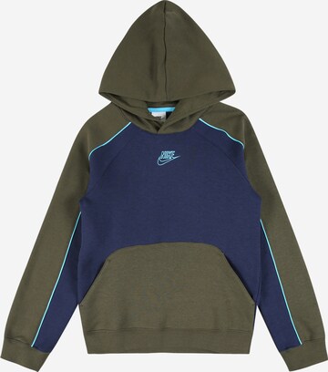 Nike Sportswear Sweatshirt 'AMPLIFY' in Grün: predná strana