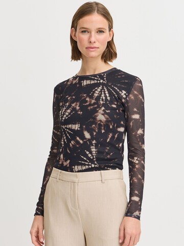 b.young - Camiseta 'PROMESH' en marrón: frente