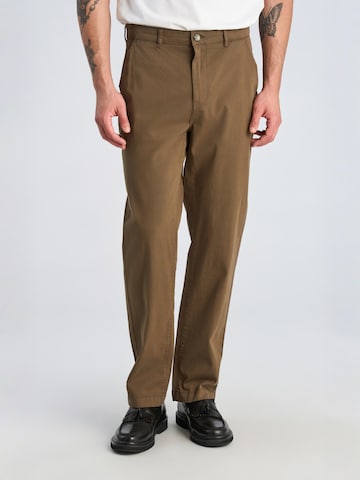 Baggy Pantalon chino Lindbergh en vert