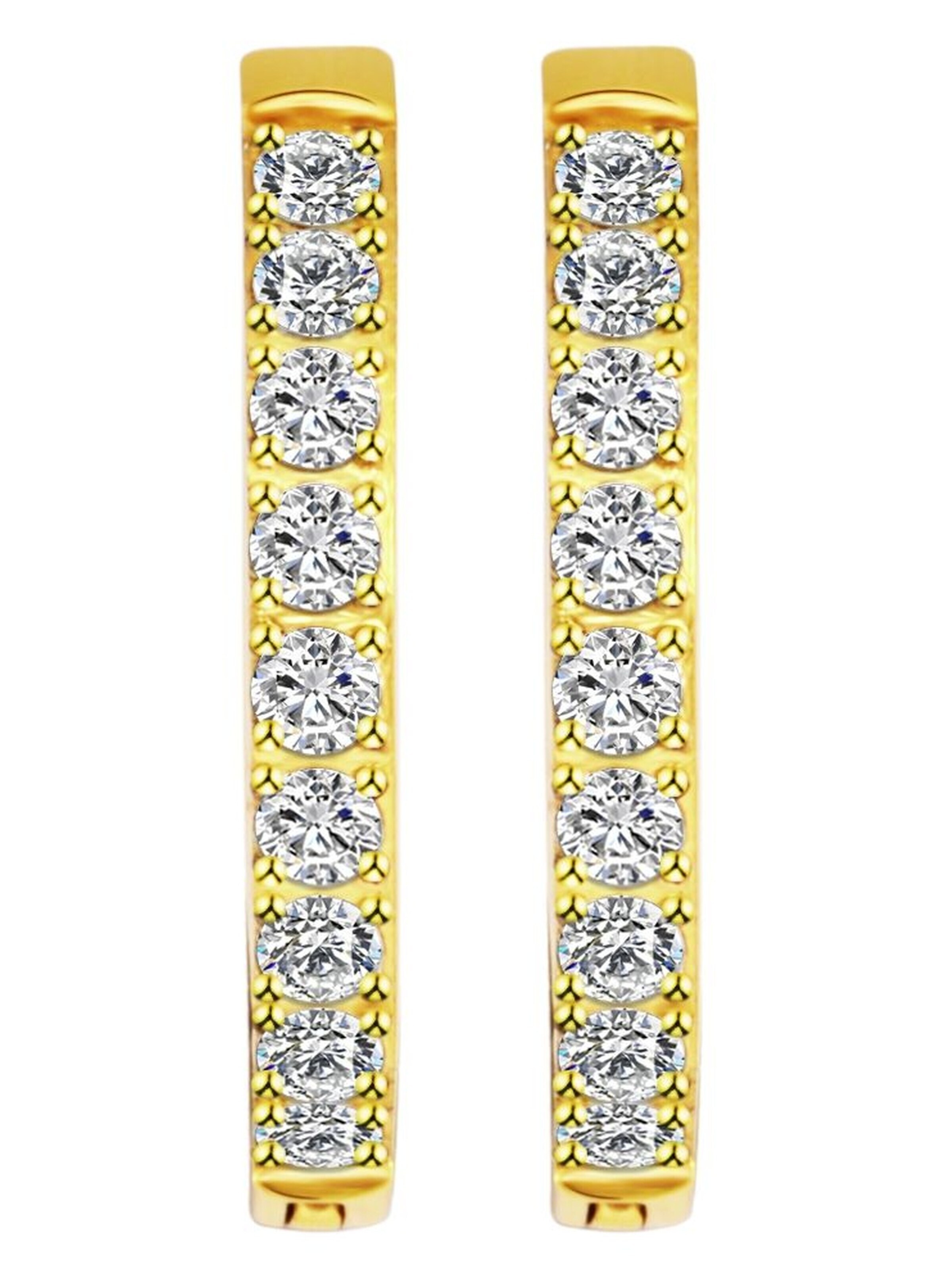 Akzent Earrings 'Sina, langlebig' in Gold