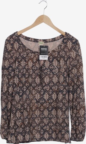 hessnatur Top & Shirt in L in Brown: front