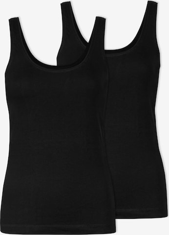 SNOCKS Top in Black: front