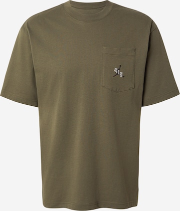 Jordan Футболка в Зеленый: спереди