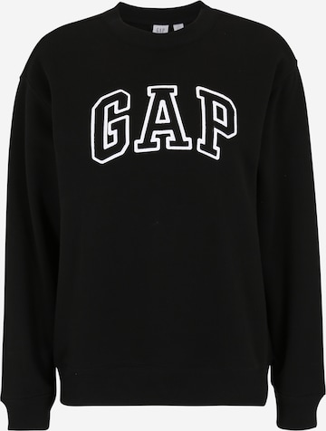 Gap Tall Sweatshirt 'HERITAGE' in Black: front