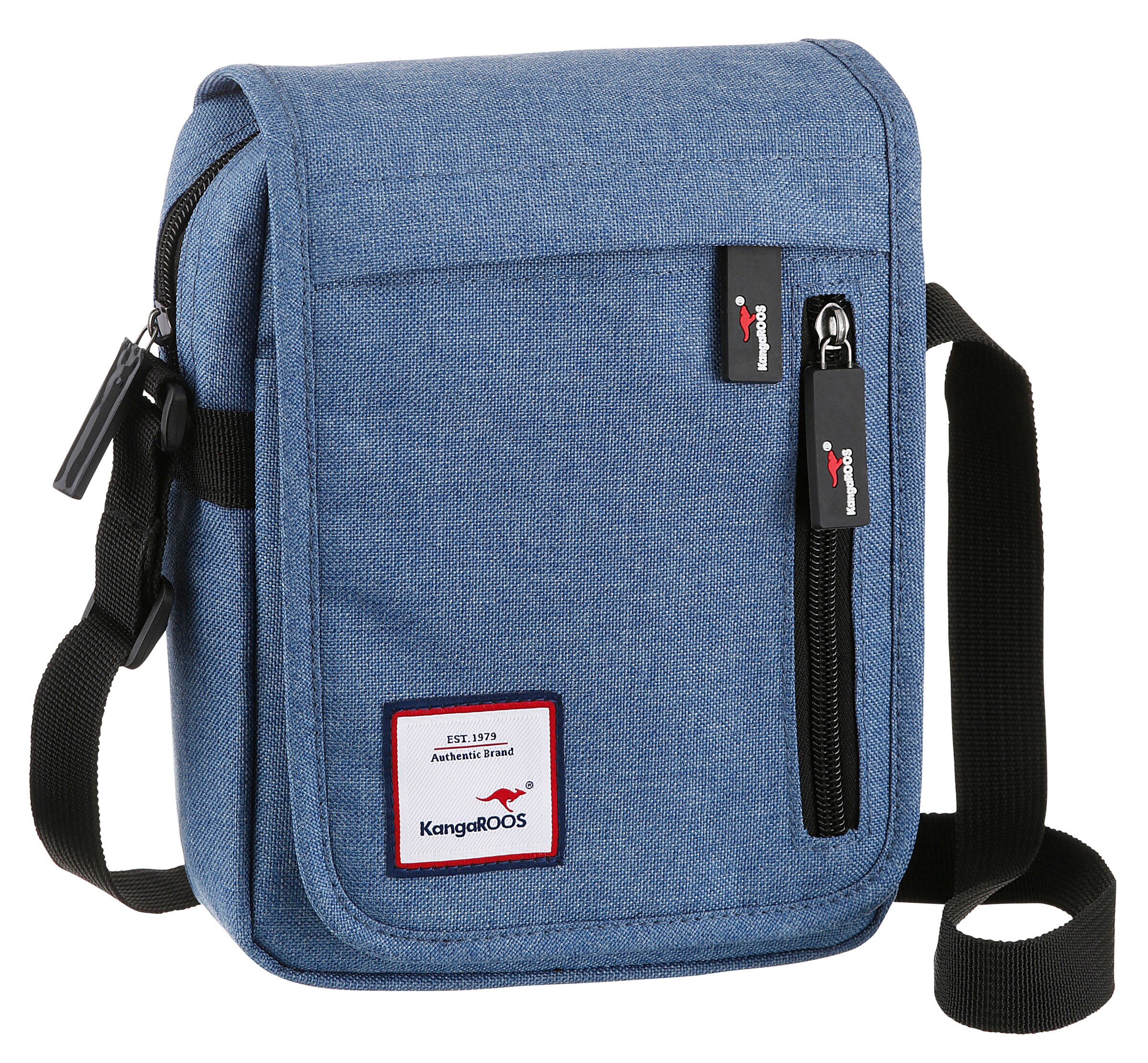 KangaROOS Crossbody Bag in Blue: front