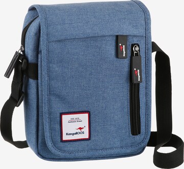 KangaROOS Crossbody Bag in Blue: front