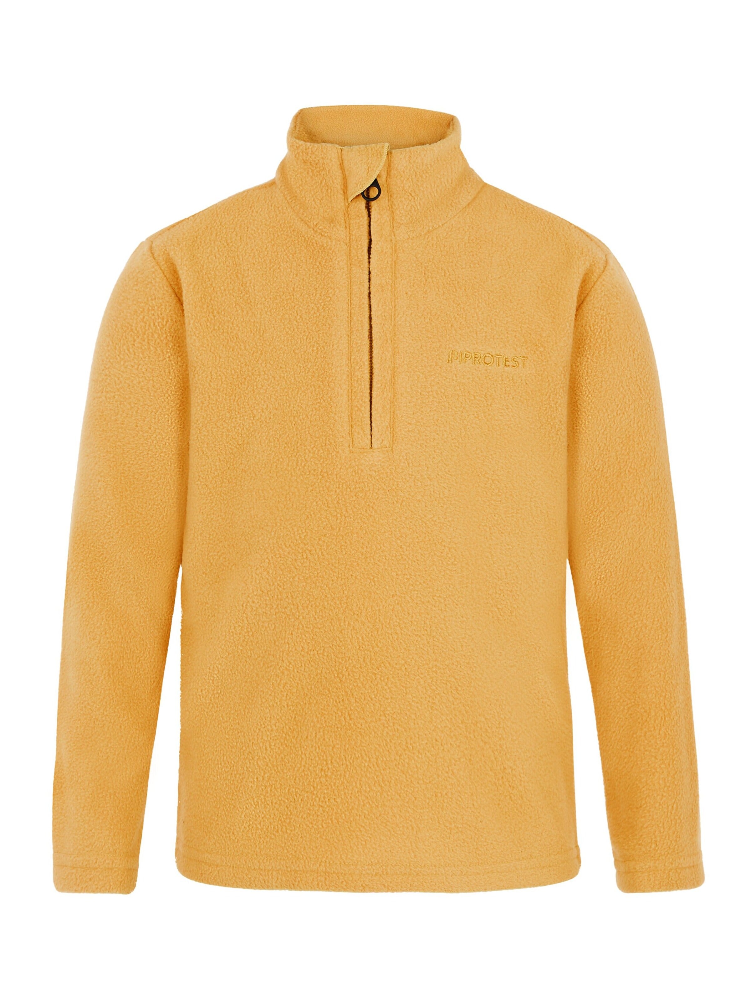 PROTEST Sportief sweatshirt 'PRTPERFECT TD' in Geel: voorkant
