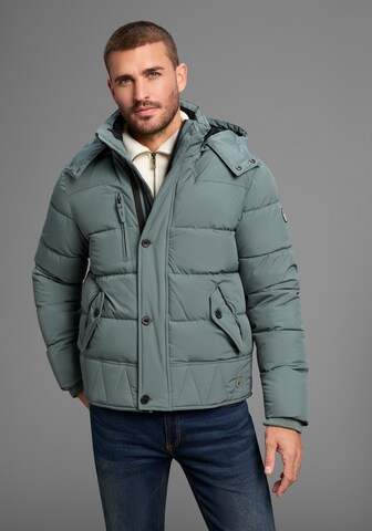 Bruno Banani LM Winter Jacket in Green: front