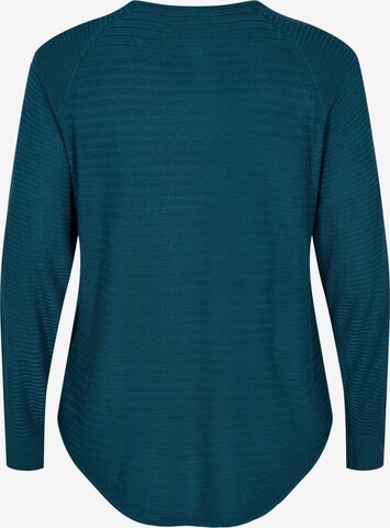 Zizzi Pullover 'Amelia' in Blau