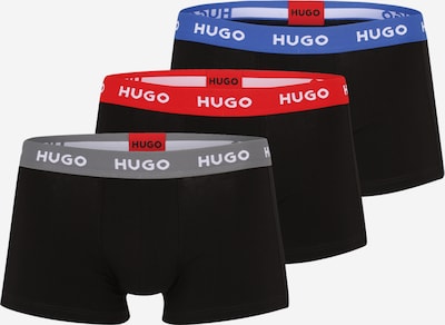 HUGO Bokserishortsit värissä sininen / harmaa / verenpunainen / musta / offwhite, Tuotenäkymä